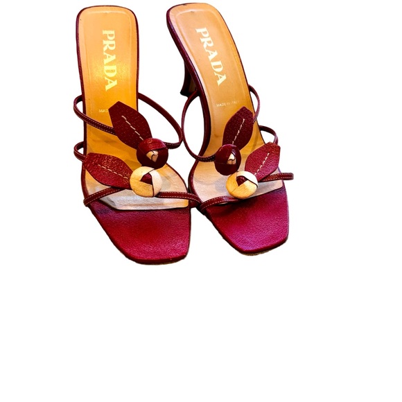 PRADA CRISS CROSS SLIDE SZ39.5 $249 - Picture 3 of 3